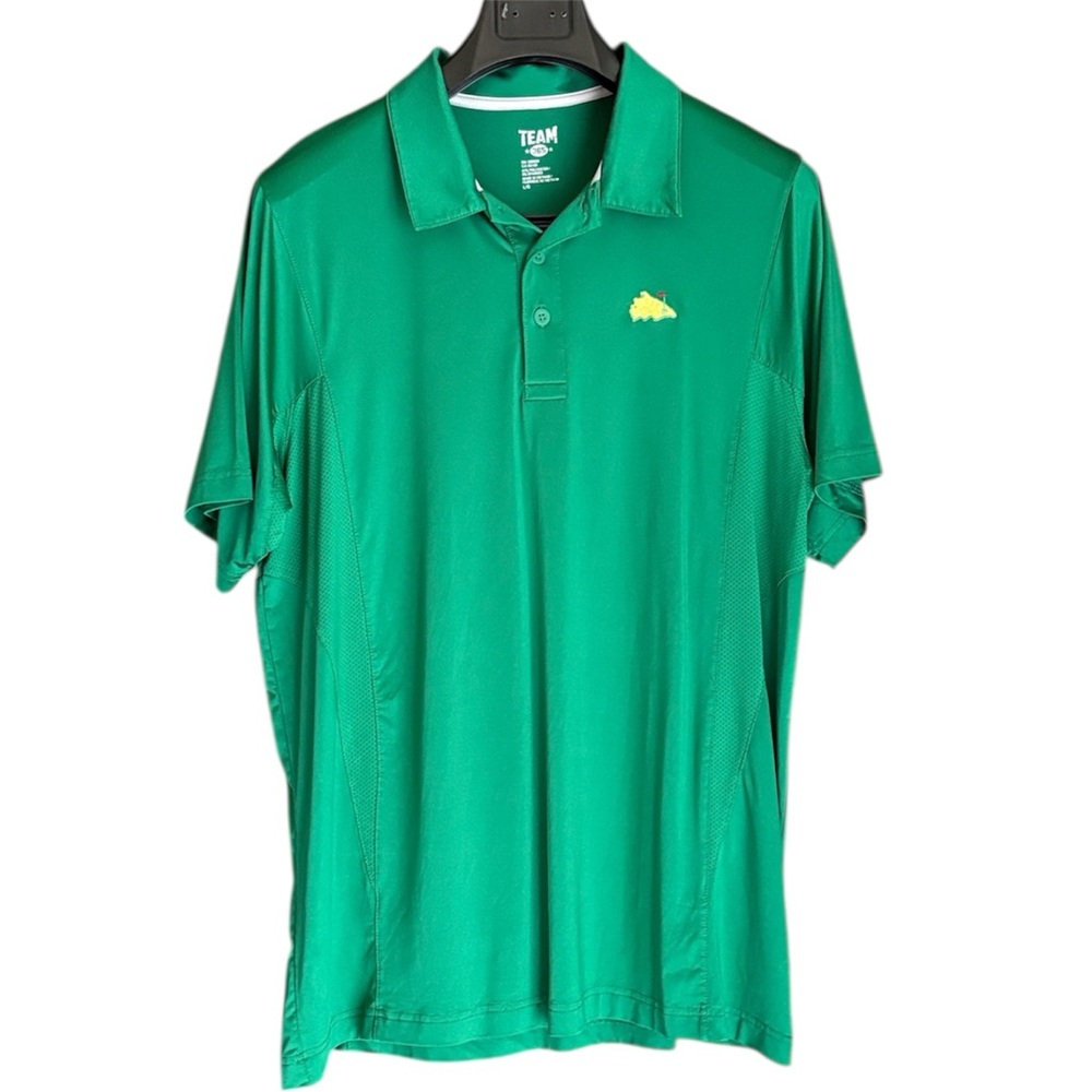 Team 365 Green Masters Polo Golf Shirt L